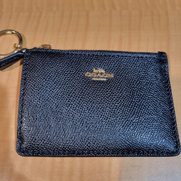 Coach Logo Crossgrain Mini Skinny ID Case - Picture 3 of 3